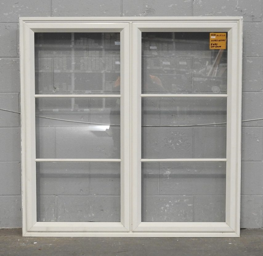 Off White Aluminium Casement Window