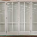 Beautiful Wooden French door with sidelight