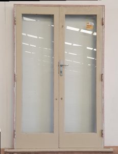 Wooden French door