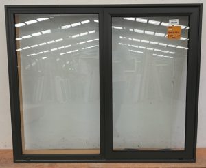 Double glazed karaka green Aluminium awning window