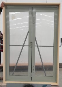 Mist green aluminium bi-fold Window/ door