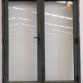 Karaka green aluminium French doors