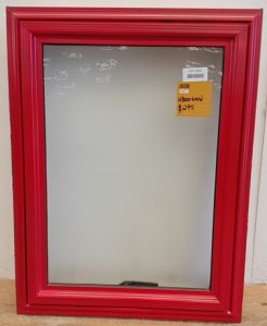 Pioneer red aluminium awning window