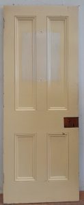 Solid heavy Wooden kauri interior door