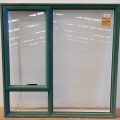 Karaka green aluminium awning window