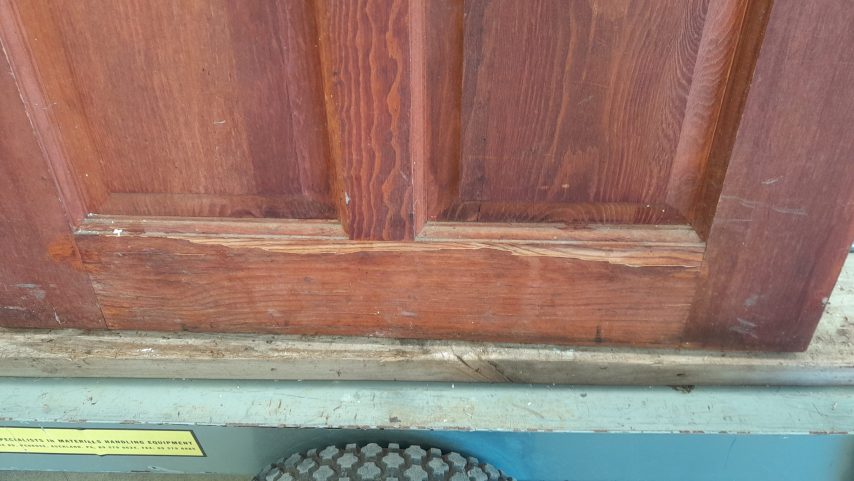 Beautiful solid Wooden leadlight entrance door