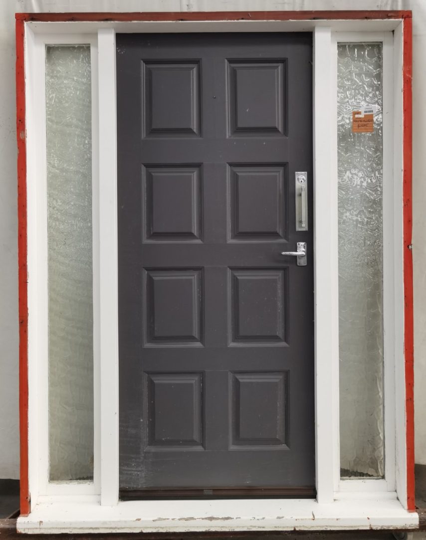 Wooden rimu entrance door