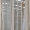Wooden colonial entrance door