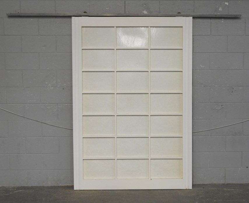 Wooden Interior Sliding 21 Panel Door / Room Divider