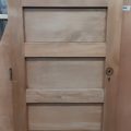 5 panel Solid Rimu Native timber bungalow door