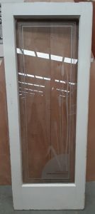 Beautiful Art deco wooden interior door