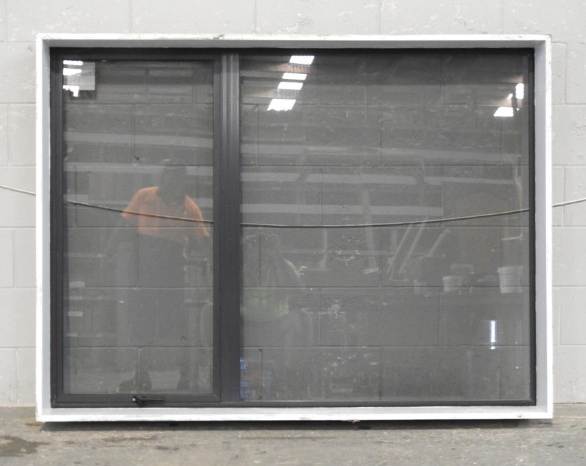 New Denim Blue Aluminium Single Awning Window