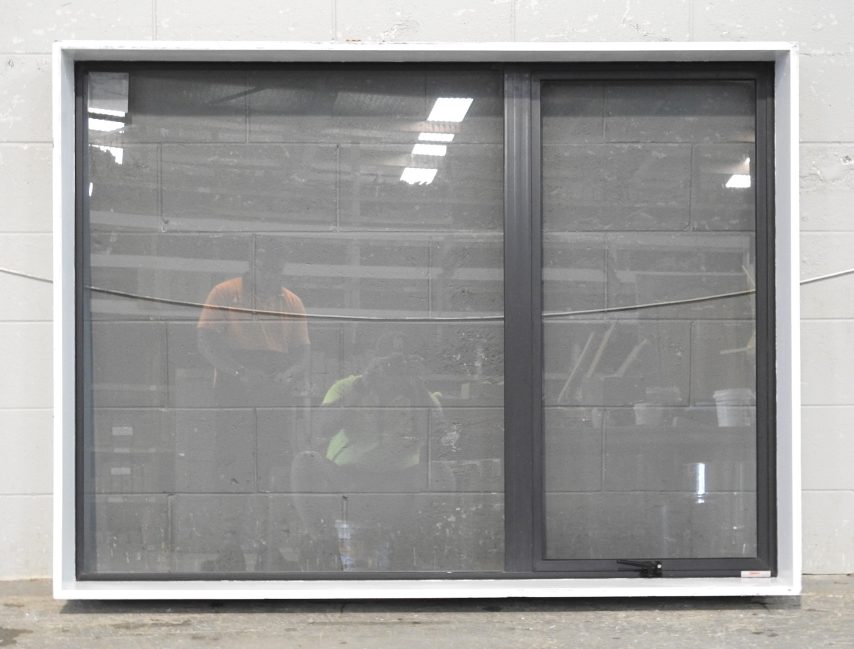 New Denim Blue Aluminium Single Awning Window