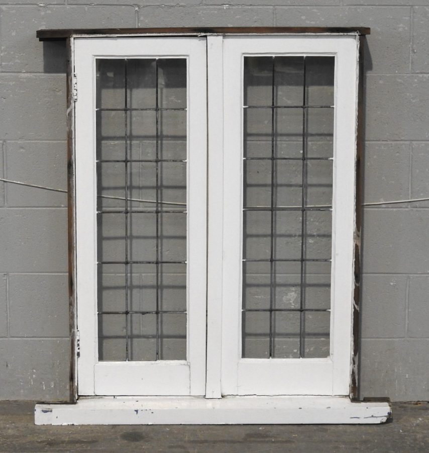 Wooden Casement Leadlight Window