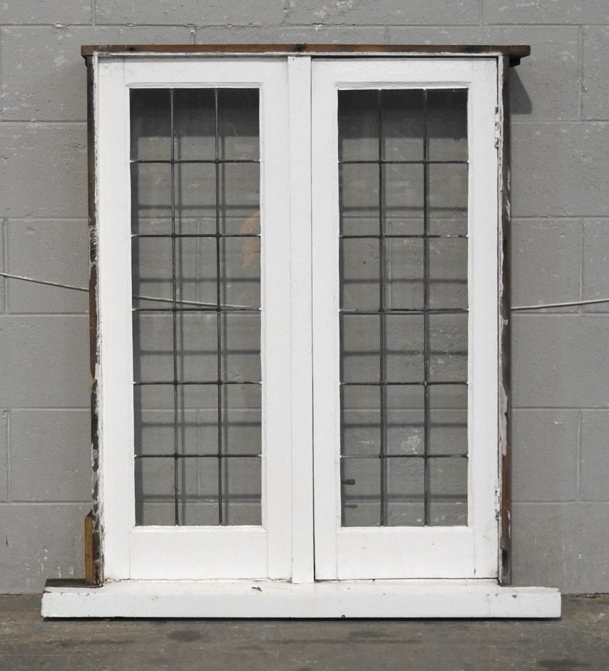 Wooden Casement Leadlight Window