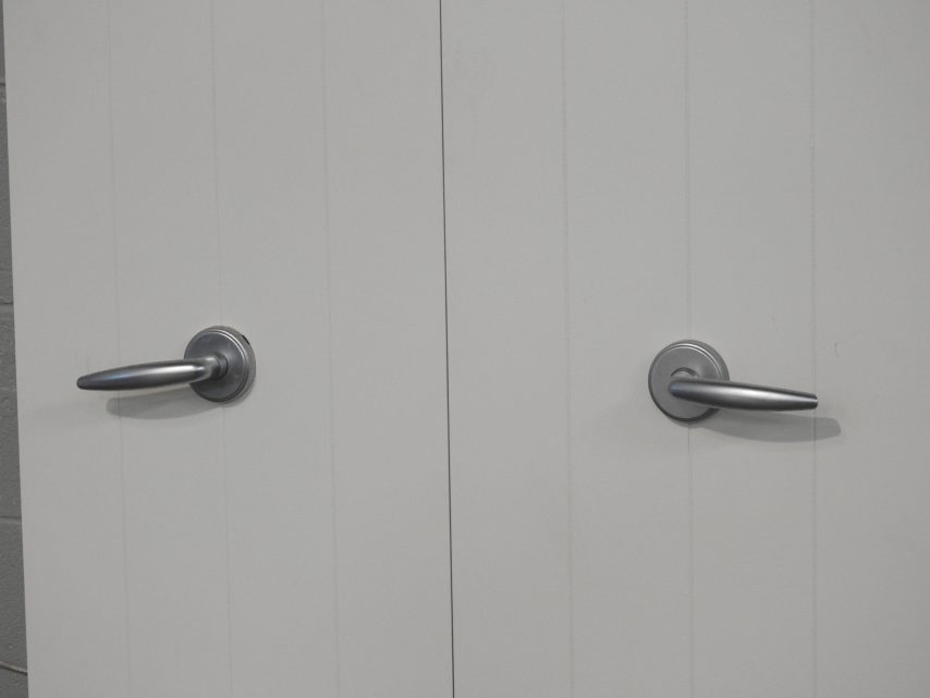 Wooden Flush Panel Internal Double TG&V Doors - Unhung