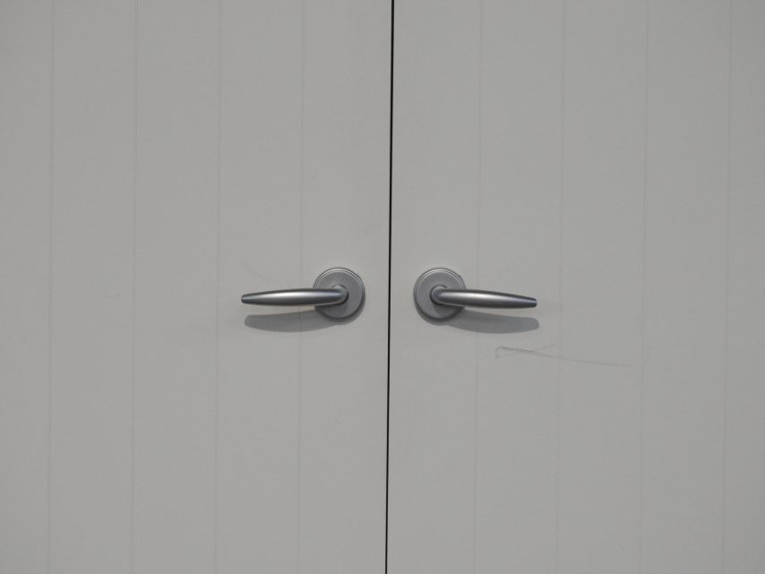 Wooden Flush Panel Internal Double TG&V Doors - Unhung