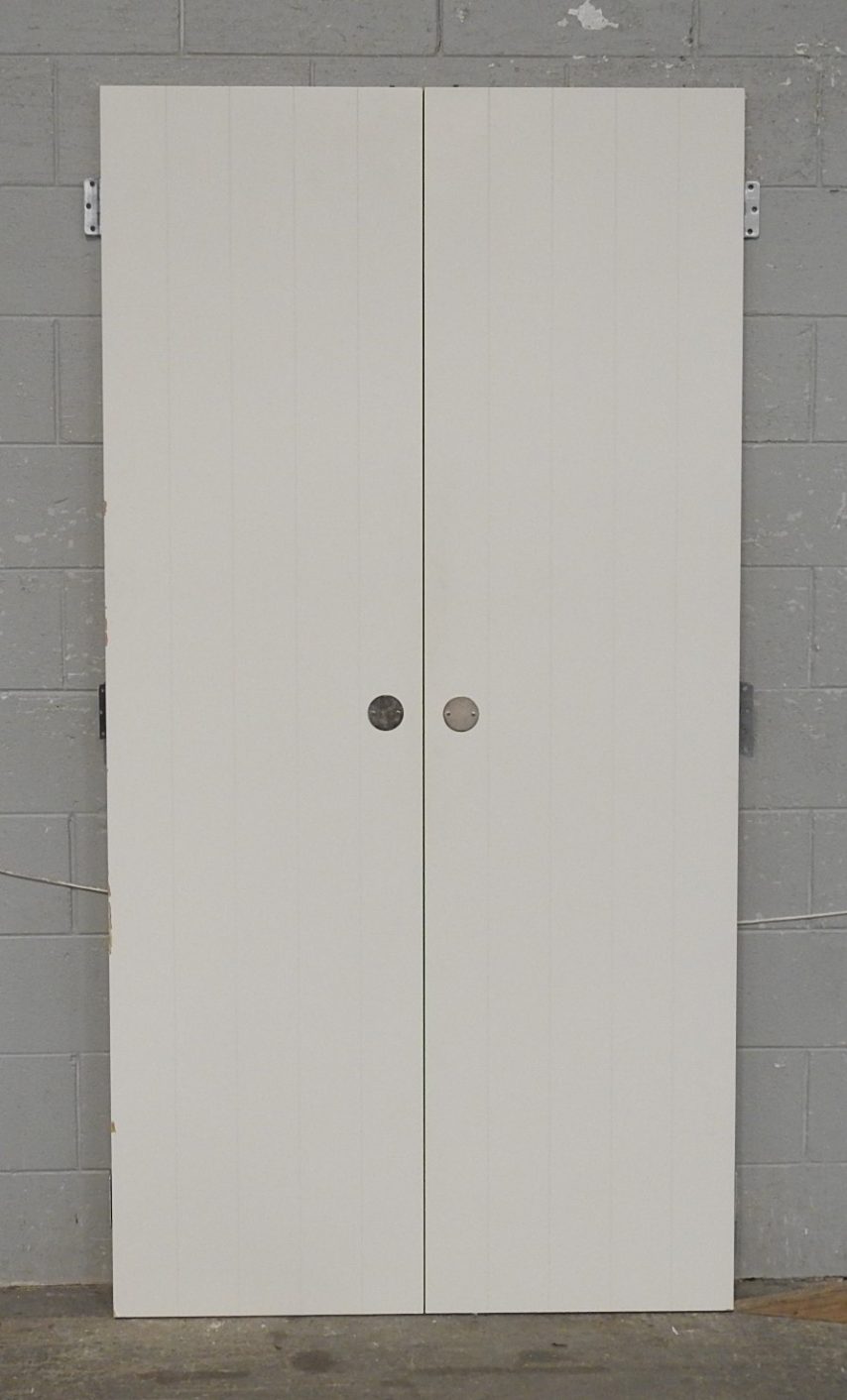Wooden Flush Panel Internal Double TG&V Doors - Unhung