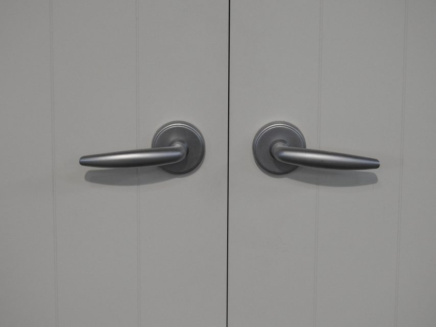 Wooden Flush Panel Internal Double TG&V Doors - Unhung