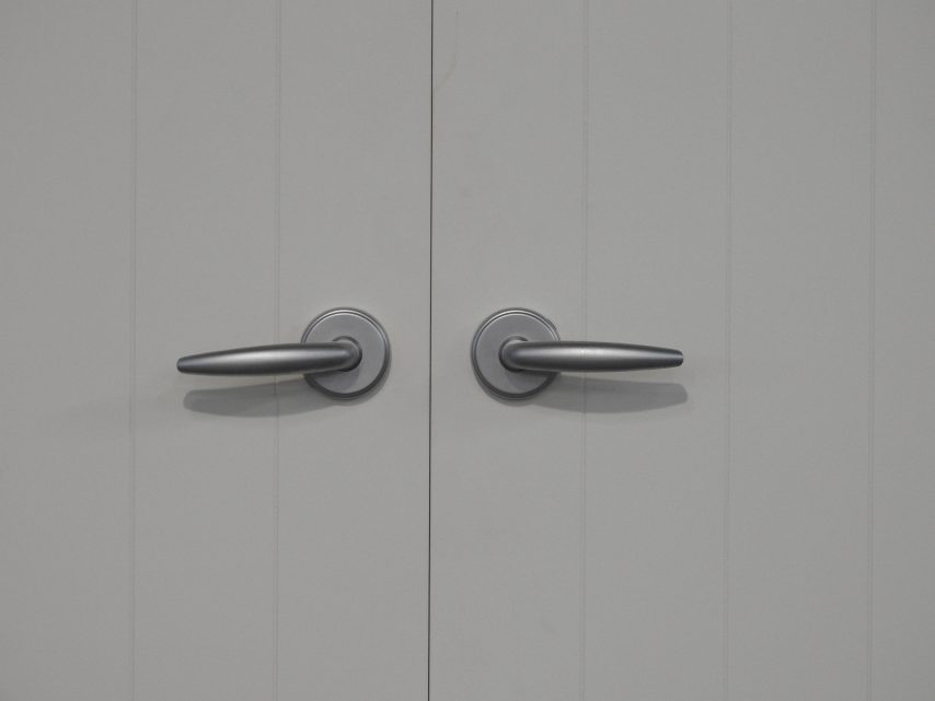 Wooden Flush Panel Internal Double TG&V Doors - Unhung