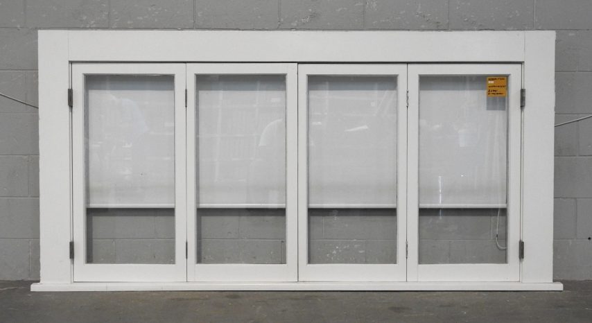 Wooden Bi-Folding Windows - Cantilever Type