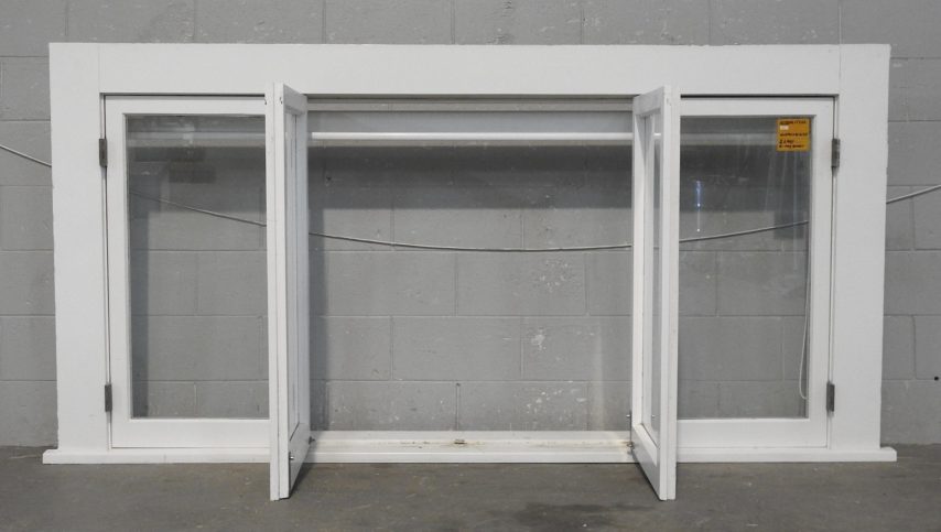 Wooden Bi-Folding Windows - Cantilever Type