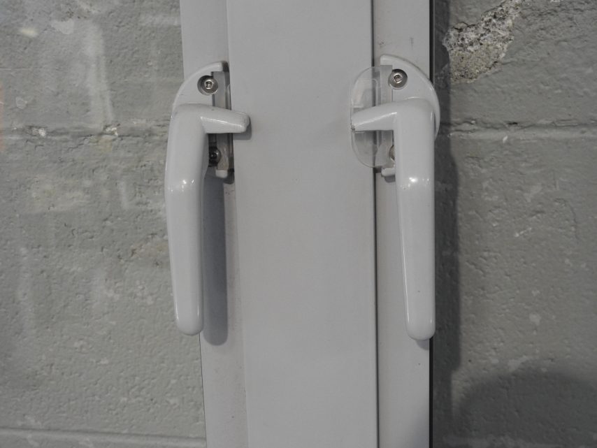 Silver Pearl Aluminium Casement Window