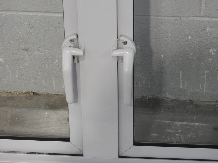 Silver Pearl Aluminium Casement Window