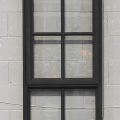 Colonial Style Karaka Green Aluminium Casement Window