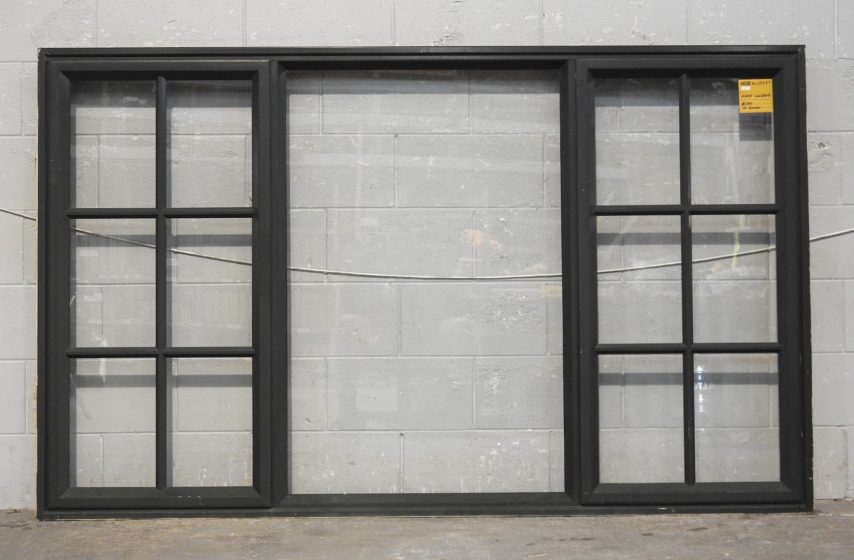Colonial Style Karaka Green Aluminium Casement Window