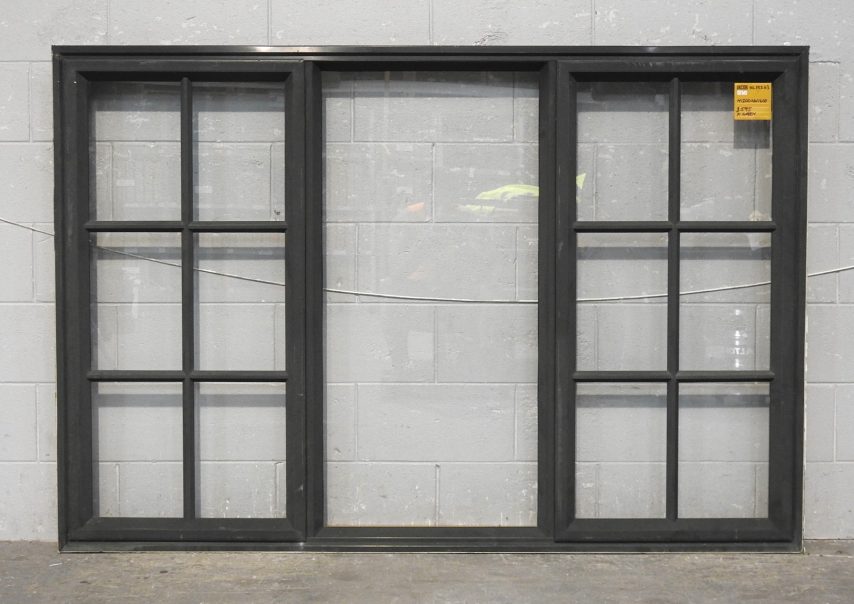 Colonial Style Karaka Green Aluminium Casement Window