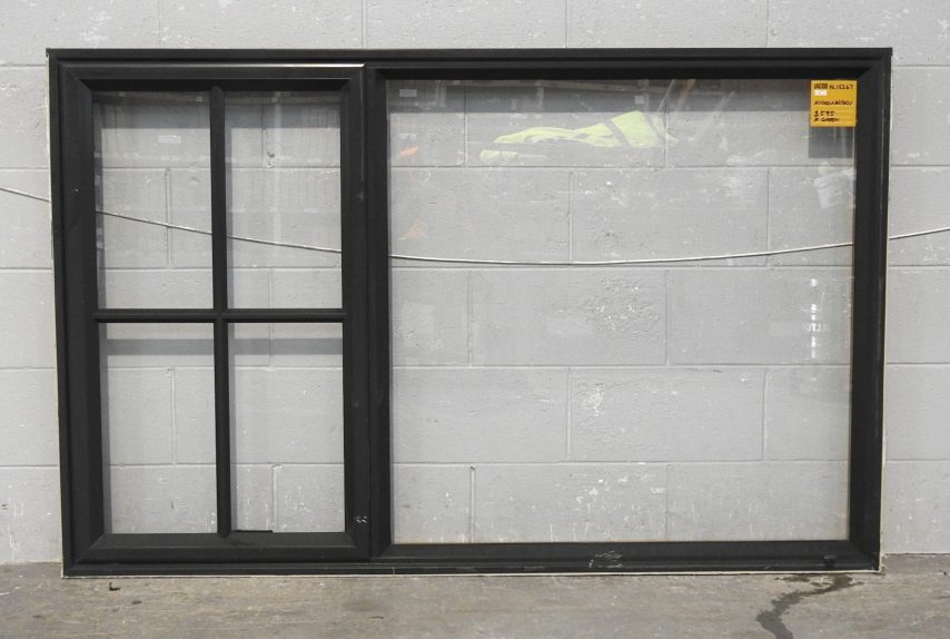 Colonial Style Karaka Green Aluminium Casement Window