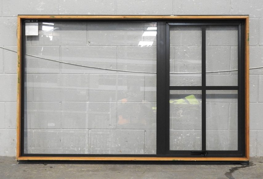 Colonial Style Karaka Green Aluminium Casement Window