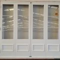 Beautiful Wooden Kauri bi-fold door