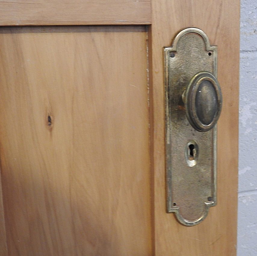 Wooden Bungalow 3 Panel Door - Unhung
