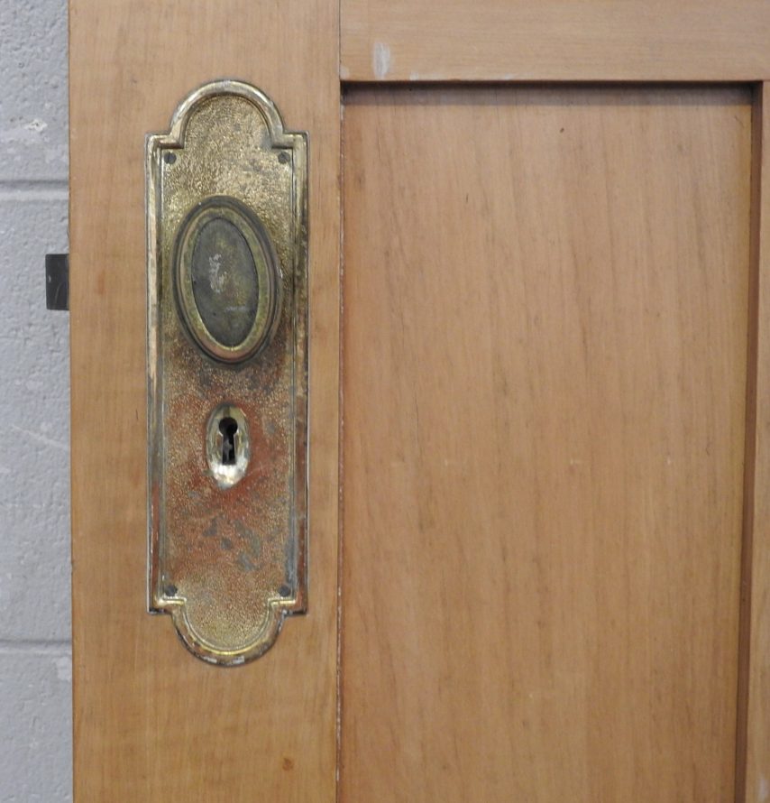 Wooden Bungalow 3 Panel Door - Unhung