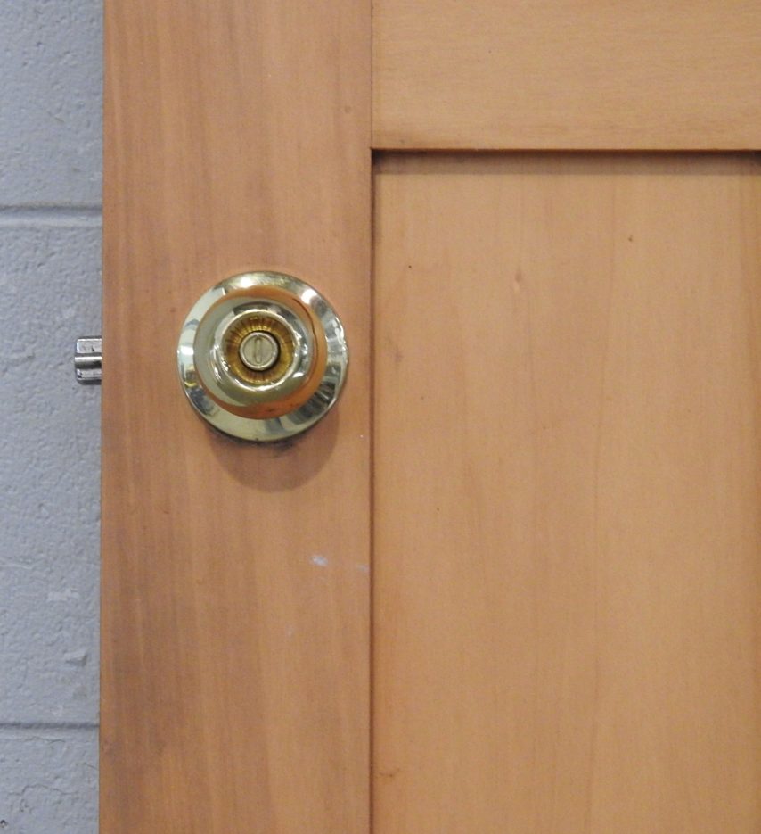Wooden Bungalow 3 Panel Door - Unhung