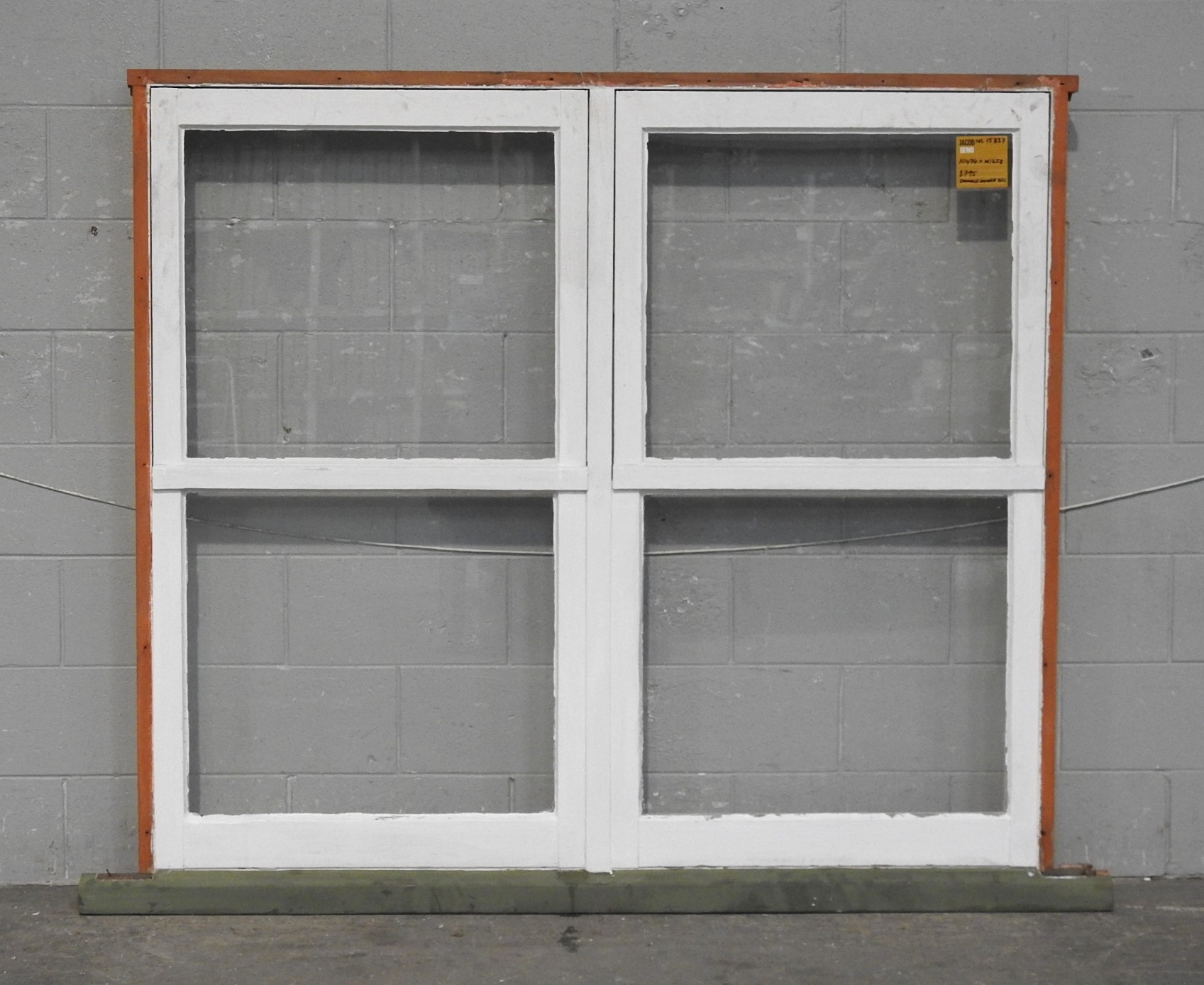 Wooden Double Awning Window