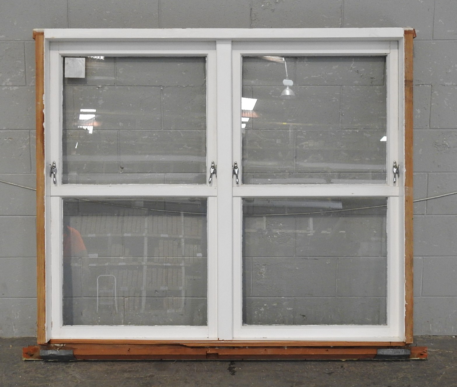Wooden Double Awning Window