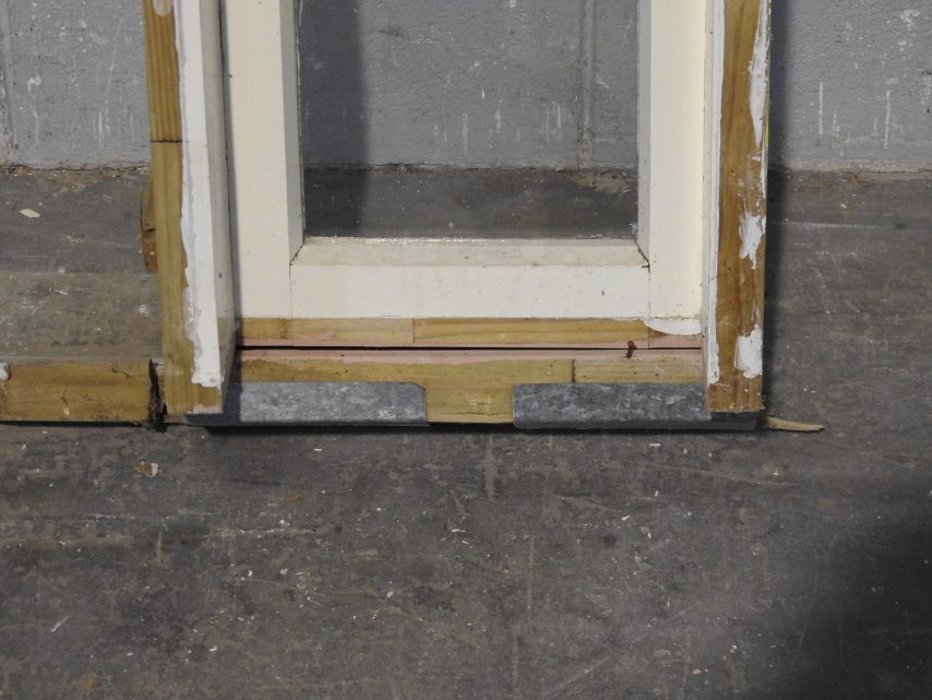 Narrow Wooden Fixed Pane 4-Light Window