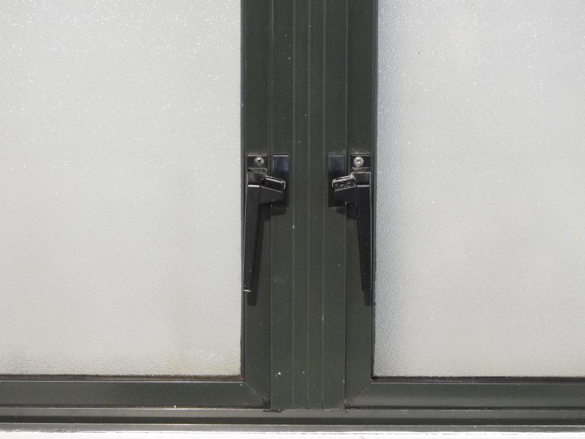 Karaka Green Aluminium Casement Window