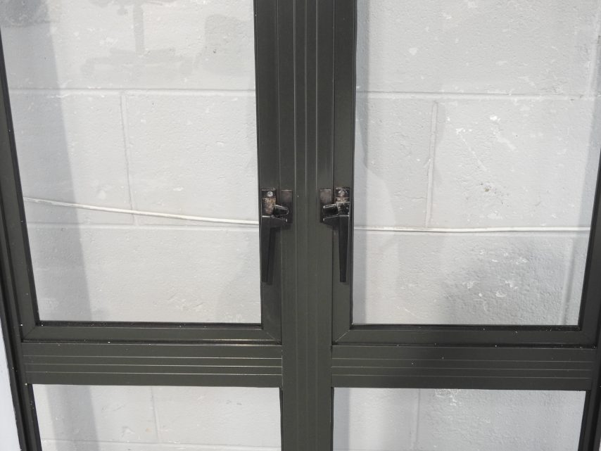Karaka Green Aluminium Casement Window