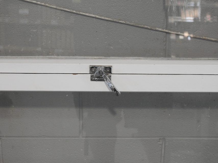 Wooden Double Awning Window With Picture Window