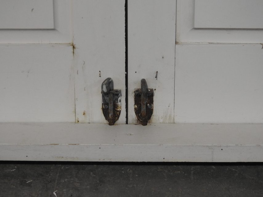 Wooden Exterior Double Doors Ex-Garage/Shed