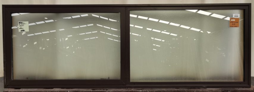 Lignite aluminium double glazed single awning window