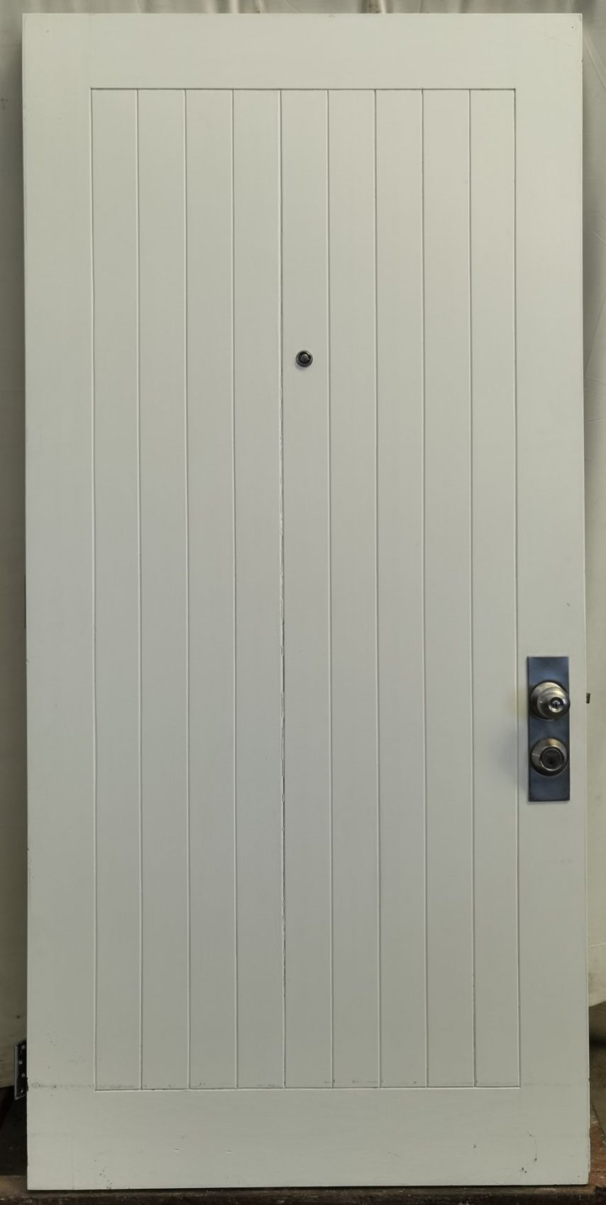Wooden TG&V exterior door
