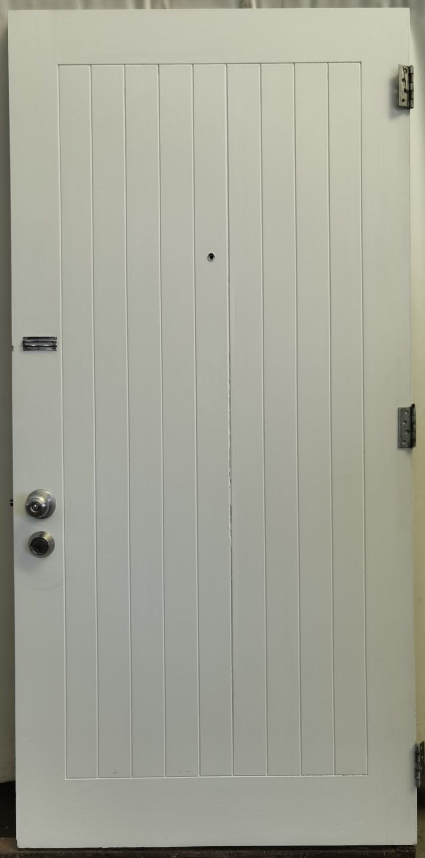 Wooden TG&V exterior door