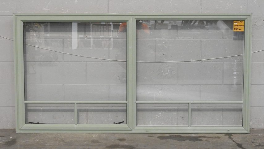 Mist Green Aluminium Single Awning Window