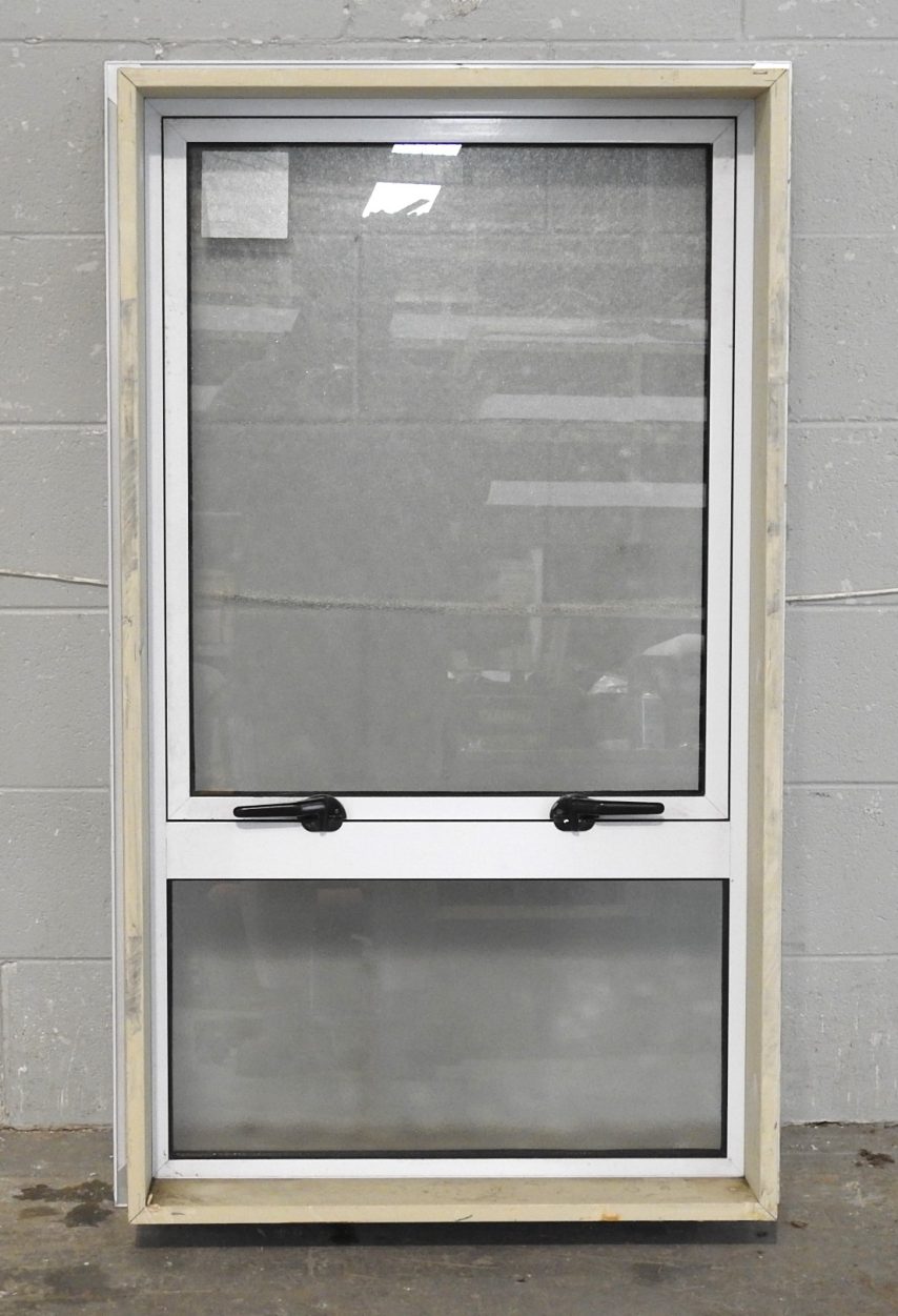 White Aluminium Awning Window - Double Glazed