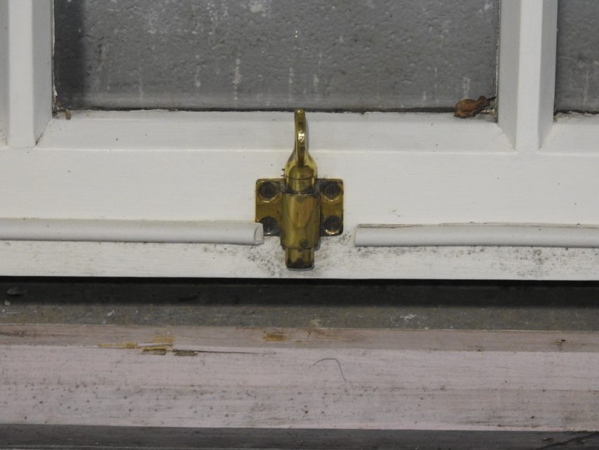 Colonial Style Wooden Double Awning Window